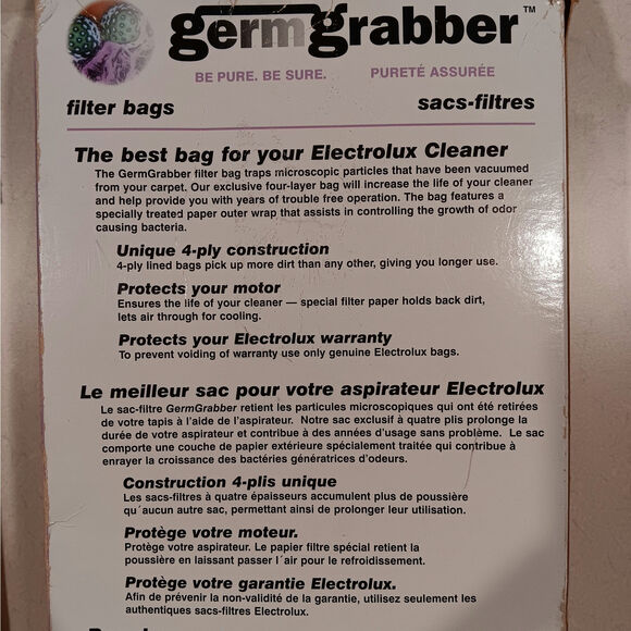 Electrolux U Vacuum Cleaner Bags - Picture 5 of 5